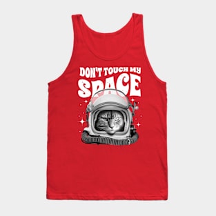 Astronaut space cat Tank Top